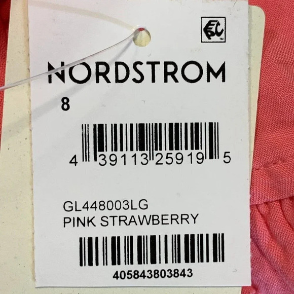 Tucker + Tate Kids' Ruffle Hem Cotton Shorts In Pink Strawberry Size 8 NWT - Picture 6 of 12